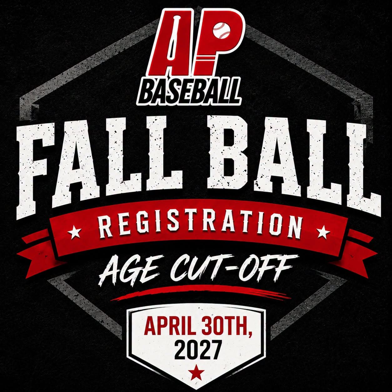Fall Ball Registration Opens August 1 — Age Cut-Off Update